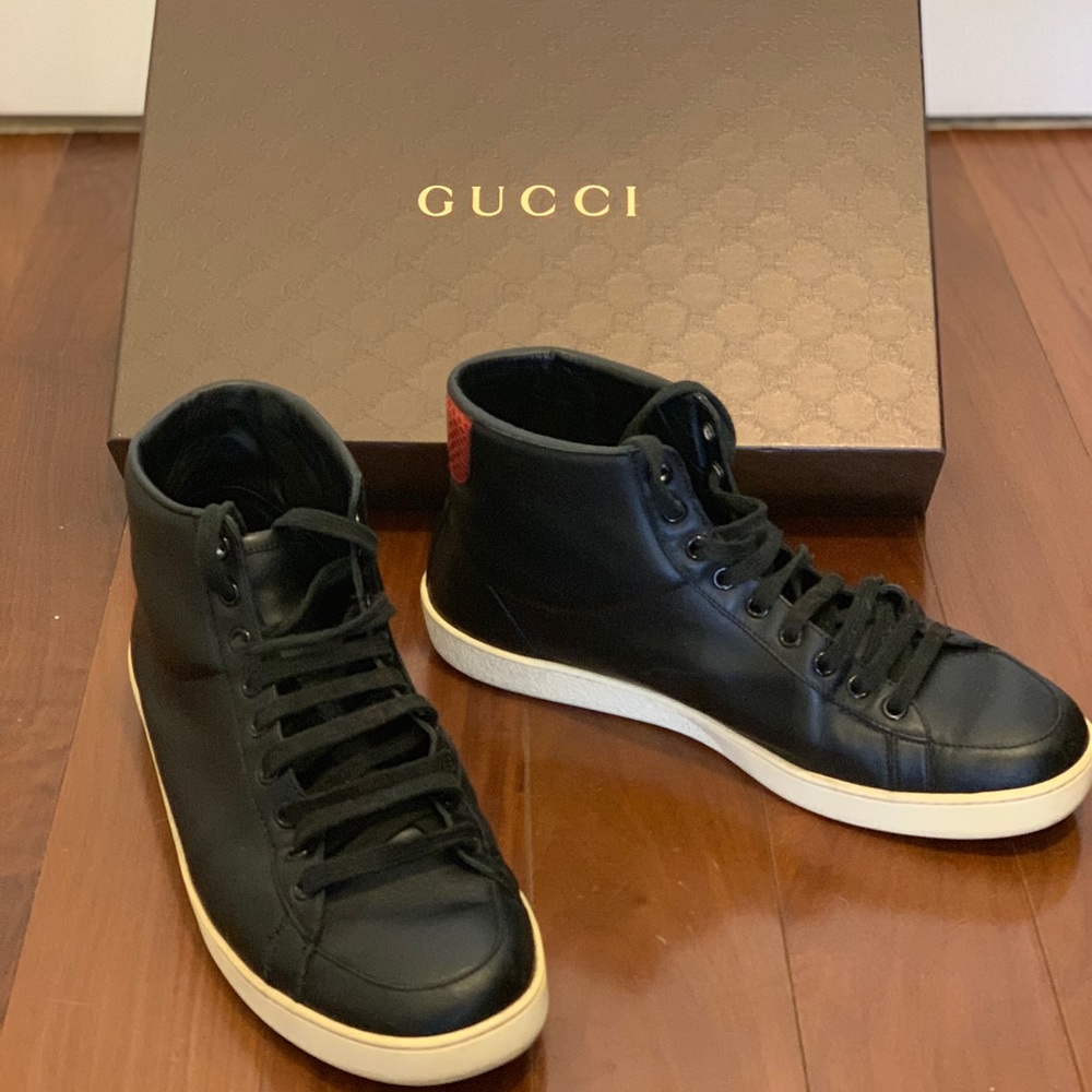 Gucci high top sneakers